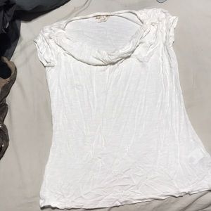 White fashion top